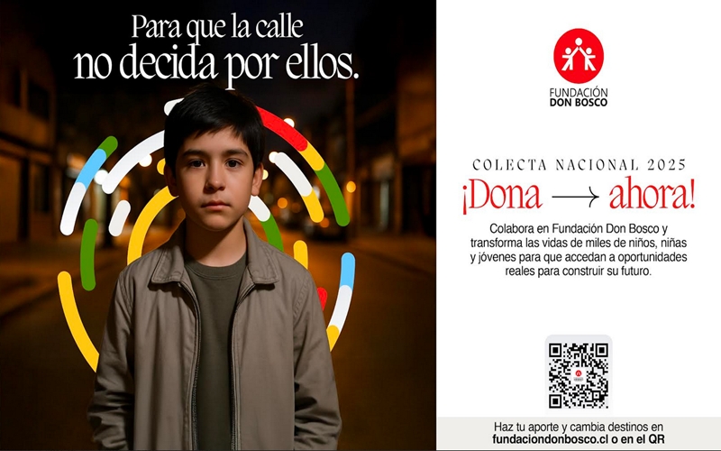 “Que la calle no decida por ellos”: Colecta Don  Bosco 2025 del 27 de Octubre al 09 de Noviembre